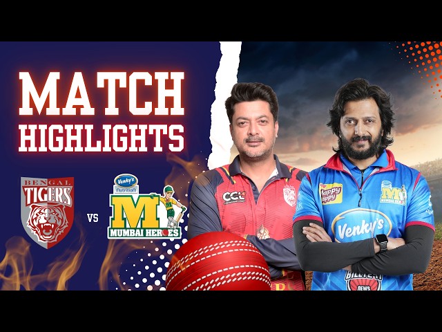 Kolkata Team vs Mumbai Team Match Highlights | CCL 2026 | Cricket Highlights