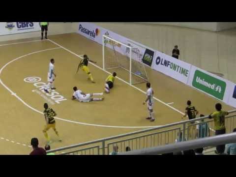 LNF2016 - Oitavas - Ida - Gols - Concórdia 1 x 1 Assoeva