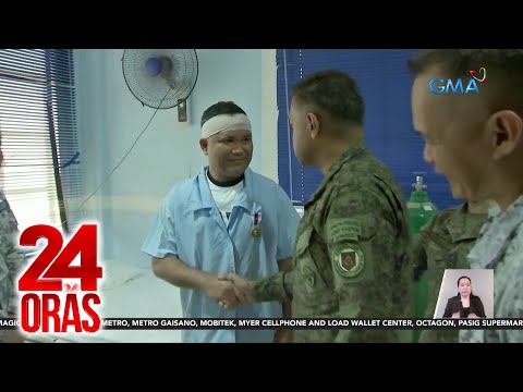 Pinarangalan ng AFP ang mga nasugatan sa pambobomba ng tubig ng China 24 Oras