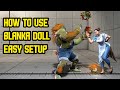 SF6 Easy Blanka Chan Doll Setup