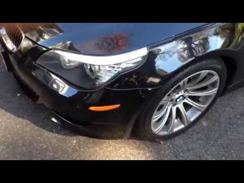 E60 BMW M5: on keeping the wheels clean