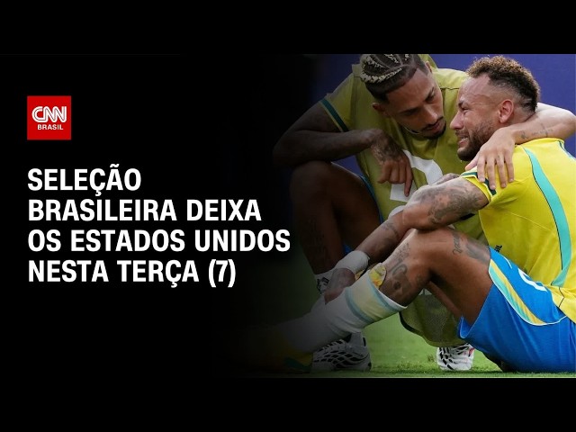 Sem o hexa, Seleção Brasileira deixa os Estados Unidos | BASTIDORES CNN