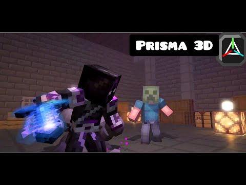 Creating a Minecraft Animation on Android (Prisma 3D) - Minecraft