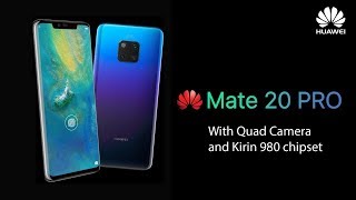 Huawei Mate 20 Pro Price, Specs, Release Date, Trailer 2018!