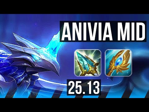 ANIVIA vs YASUO (MID) | 7/0/10, 1000+ games, Godlike | KR Master | 25.13