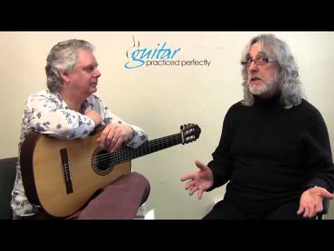 Ray Burley is interviewed by Gordon Giltrap as part of his session at Guitar Practiced Perfectly