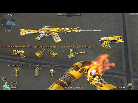 [CF] Born Beast 2-Noble Gold | Weapon Set