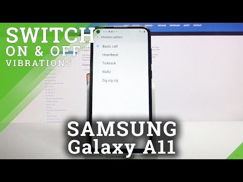 How to Change Vibration Pattern in SAMSUNG Galaxy A11 – Find Vibration Options
