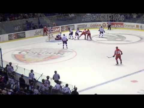 16.04.2015. Гол Евгения Ковыршина в ворота сборной Словакии