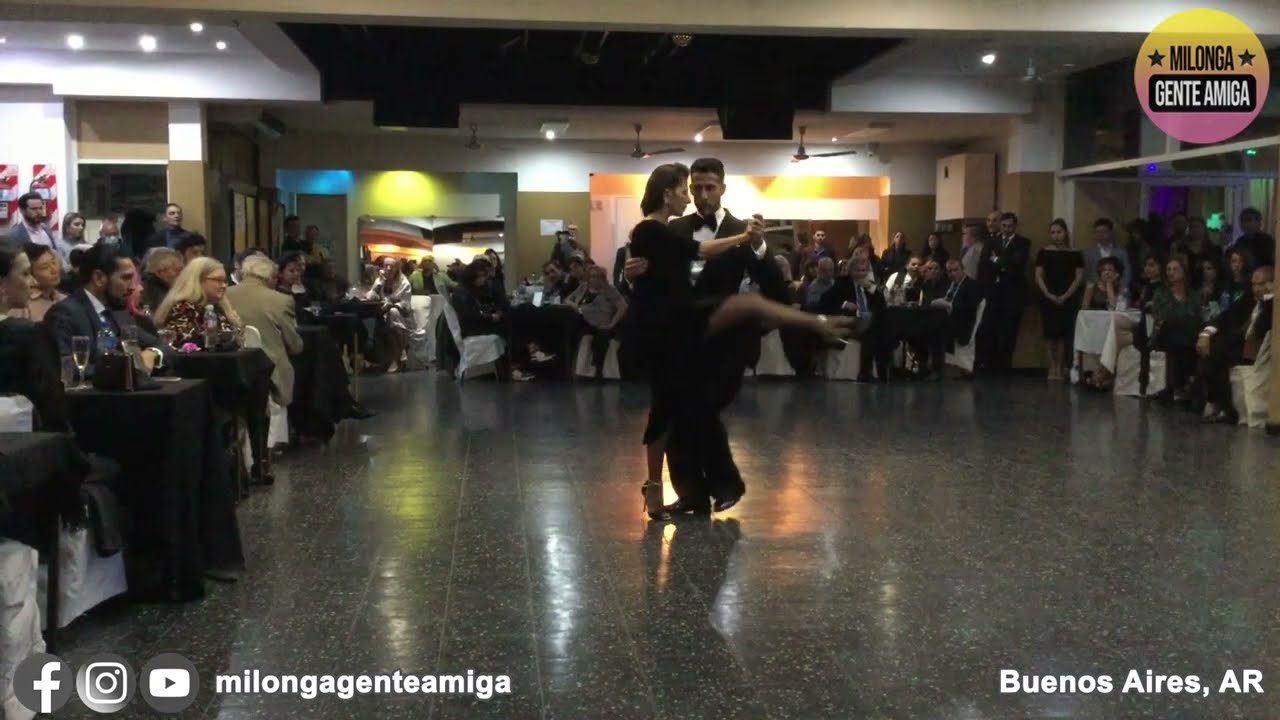 Virginia Gomez y Christian Marquez "Los Totis",  en Milonga Gente Amiga - Milonga Gente Amiga 2022