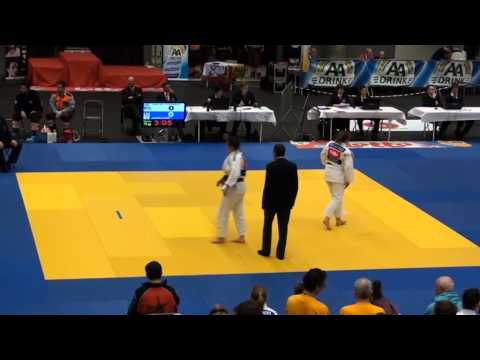 Judo Finale Vlaamse kampioenschappen dames U21 -78kg.