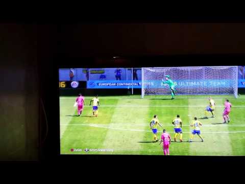 Freistoßtor Asier Villalibre Sint Truiden VV - Real Oviedo 1:7