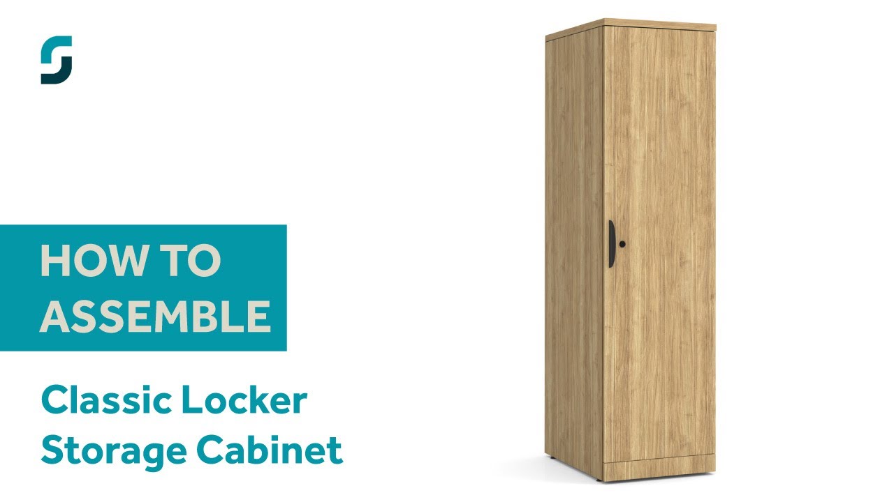 Classic Locker Storage Cabinet PL150 Assembly Instructions