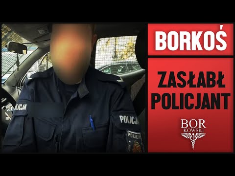 Motoambulans - Policjant potrzebujący pomocy medycznej