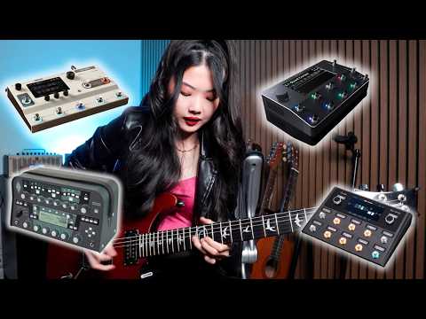 Quad Cortex vs Tonemaster Pro vs Kemper vs Ampero Stage (guitar solo tone challenge)