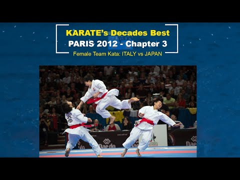 Legendary Team Kata bout | Karate Paris 2012 | WORLD KARATE FEDERATION