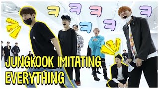 BTS Jungkook Imitating Everything