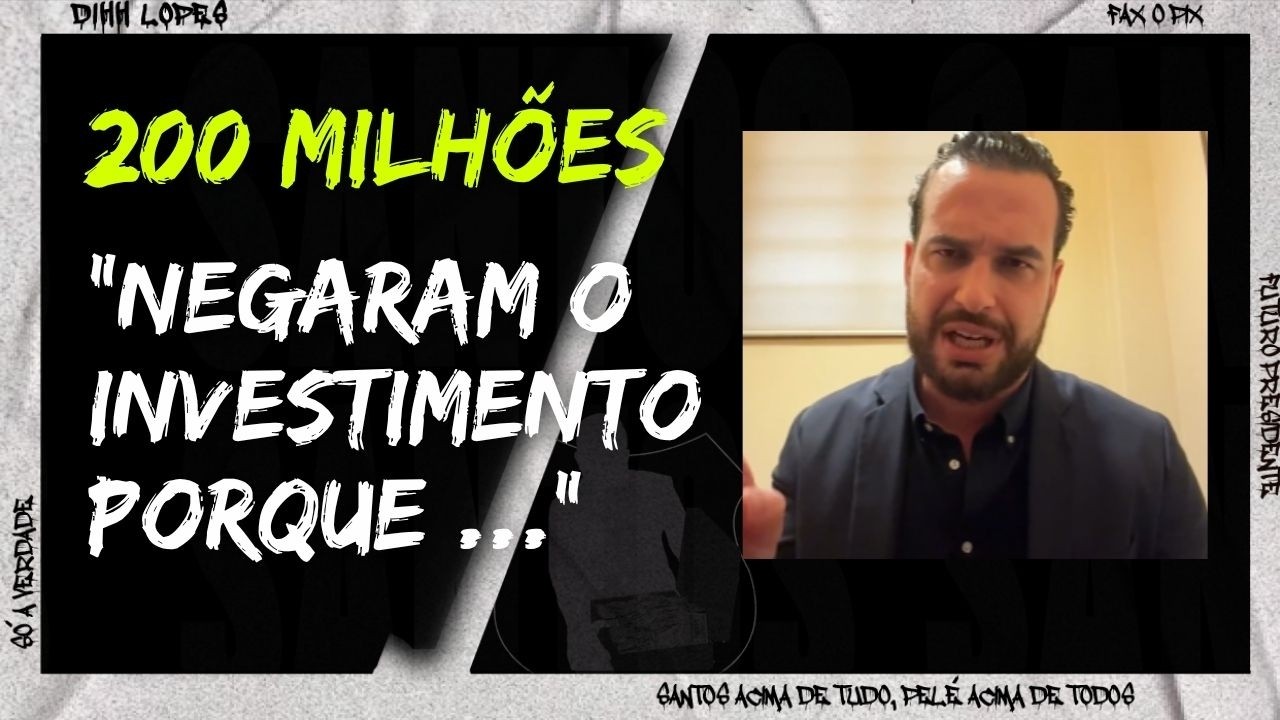 ENTENDA O PLANO DOS ÁRABES NEGADO PELO SANTOS