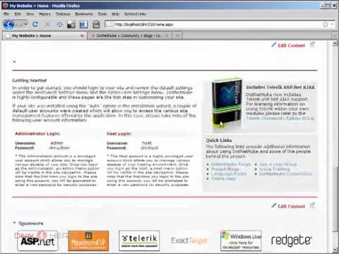 DotNetNuke Tutorial, What the hell is "Taxonomy"? - Video #117