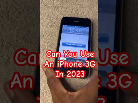 Can You Use An iPhone 3G In 2023?