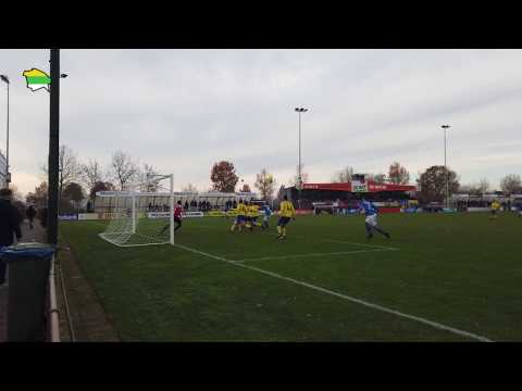 Doelpunt Mauro Brus van SV Avanti ’31 tegen RKSV Schijndel