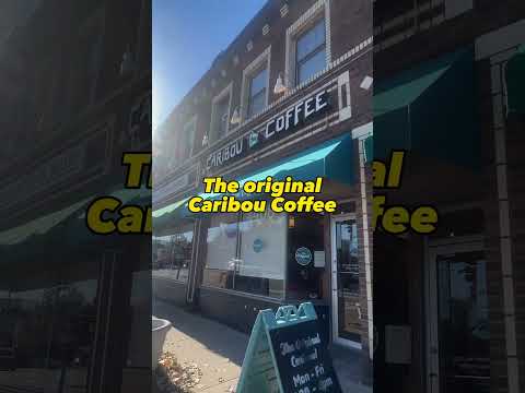 O Caribou Coffee original na 44th com a França em Edina, MN #coffeelover #coffeeshop