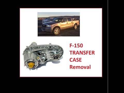 F-150 Transfer case removal Step-by-Step. Sacar Caso de transferencia