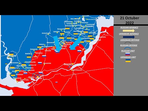 Russian Invasion of Ukraine:Day 240 [21 Octuber 2022]Ukranian forces captured Piatykhatky