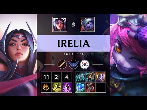 Irelia Mid vs Tristana - KR Diamond Patch 25.S1.3