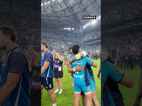 La joie des joueurs Montpelliérains 🥹 #rugby #sports #top14