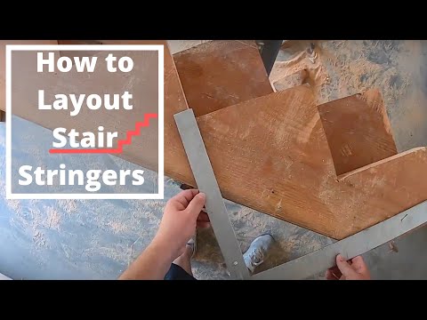 How to Calculate Stair Stringer Layout and Build Stairs