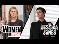 Carrie-Anne Moss and Rachael Taylor on the Women of Marvel Podcast