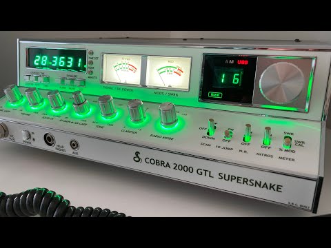P33W Cyprus Island Cobra 2000 CB Radio receive on Wire Dipole from UK SSB 10 meter Mediterranean