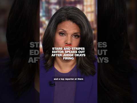 Stars and Stripes editor speaks out after judge okays firing