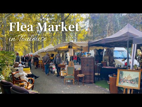 Flea Market in France | Antique furniture and...