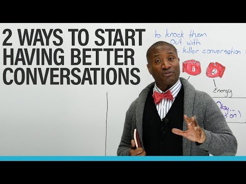 素敵な会話をするために必要な2つの必須スキル (The 2 essential skills you need for great conversations)