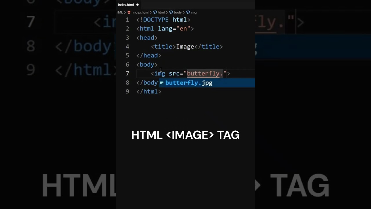 Insert image in HTML | Html Image Tag #html