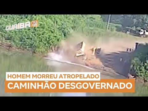 Homem morre após ser atingido por caminhão desgovernado no RS