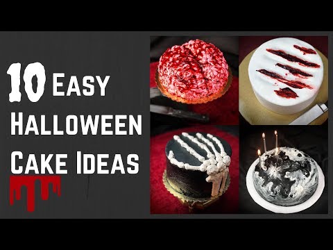 10 Easy Halloween Cake Decorating Ideas