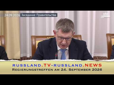 Regierungstreffen am 24. September 2026
