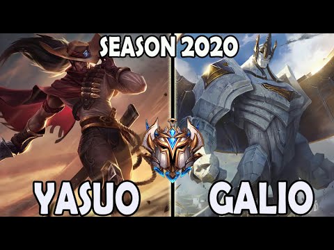 Yasuo vs Galio MID Ranked Challenger NA