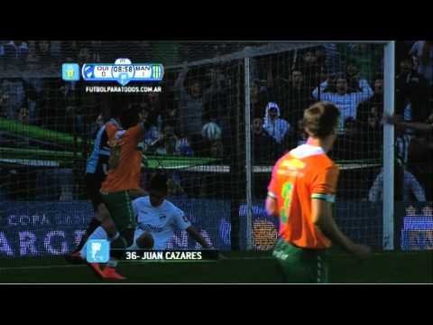 Gol Cazares. Quilmes 0-Banfield 1. 16avos. Copa Argentina. Fútbol Para Todos.