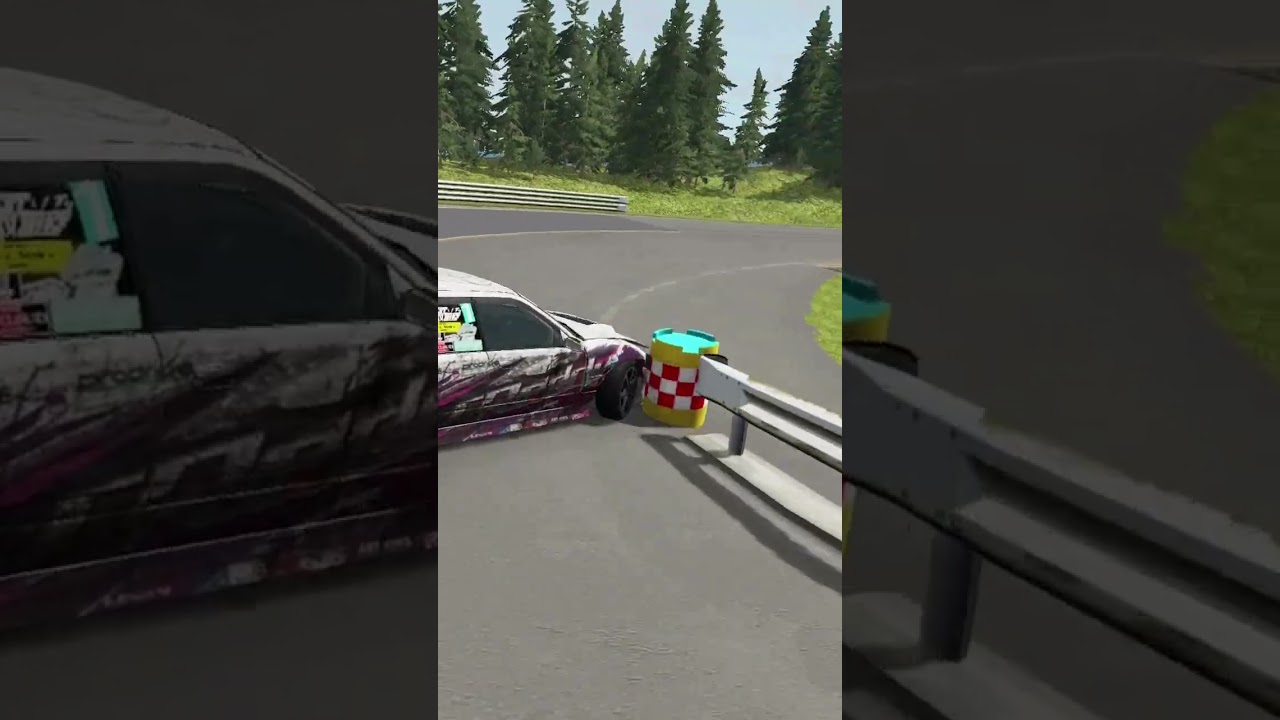 Fails & Crashes - Drift Playground | BeamNG.drive #shorts