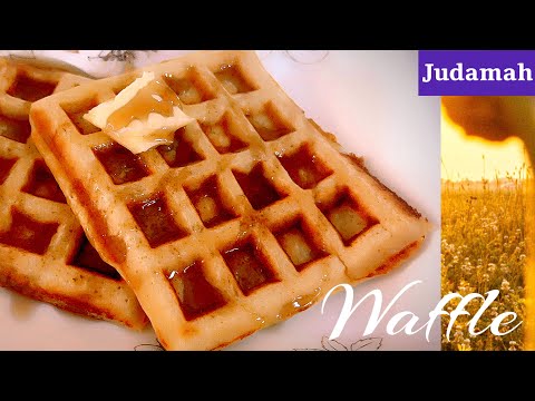 Classic Waffle | Recipe | by Judamah | Easy Waffle | Best Waffle Recipe | Breakfast Recipe