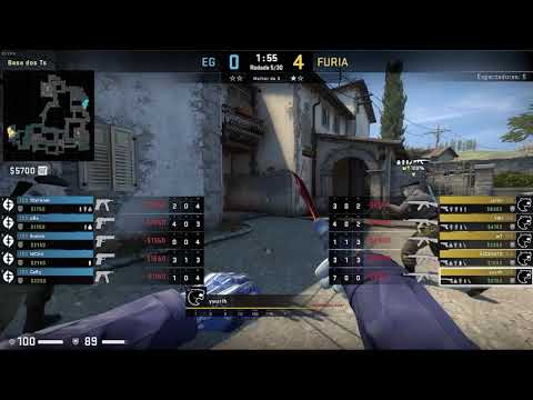Pov yuurih (23/10) CS GO DEMO - INFERNO - 16 FURIA VS 6 EG (cs_summit 8 - 23/05/2021)