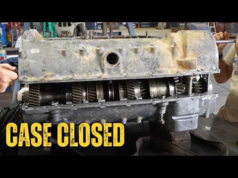 Reassembling a cleaned up WWII ZF Gearbox