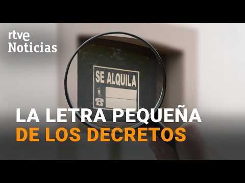 El BOE blinda los desahucios hasta 2030 y limita a los fondos buitre | RTVE Noticias