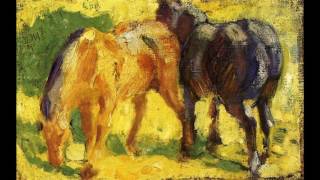 Franz Marc 弗朗茨·馬克 (1880-1916) Realism Expressionism German