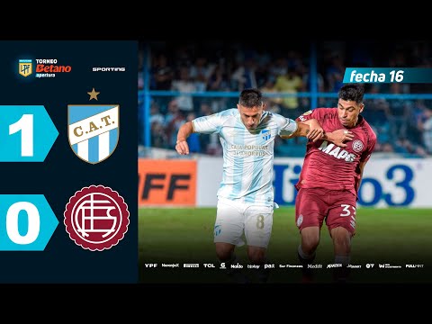 ATLÉTICO TUCUMÁN 1 - 0 LANÚS I Resumen del partido | #TorneoBetano Apertura 2025