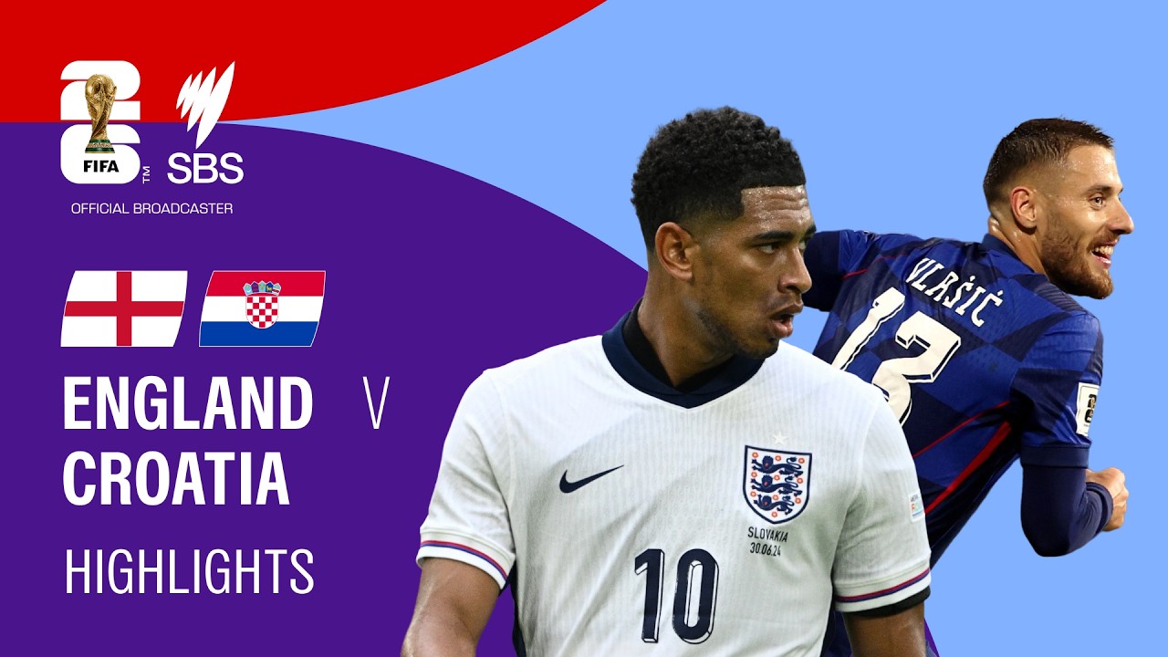 England v Croatia: FIFA World Cup 2026 Highlights Group L